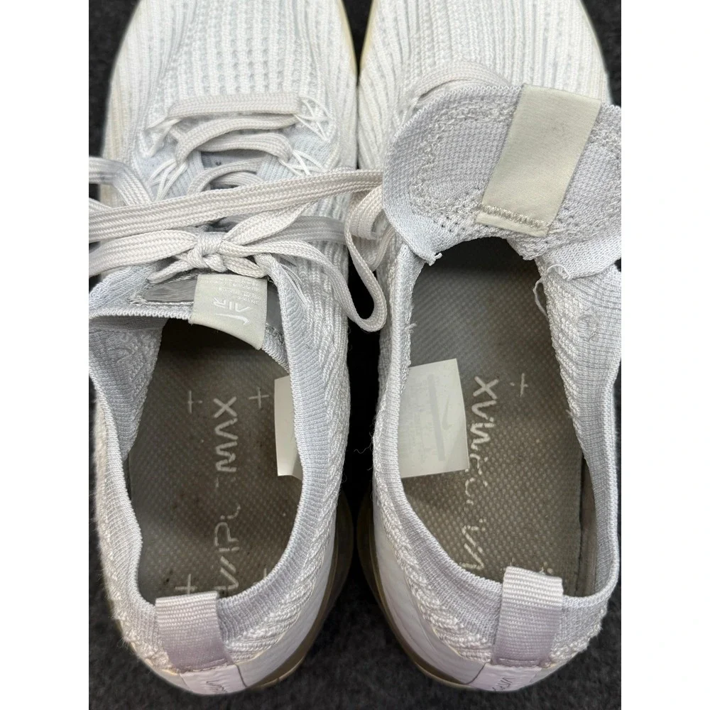 Nike Air VaporMax 3.0 Pure Platinum White AJ6900-102 Womens 8 Running Shoes